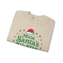 Load image into Gallery viewer, Santa's All-Star List Sweatshirt