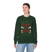 Load image into Gallery viewer, Sleighin' Like an All Star Sweatshirt