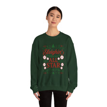 Load image into Gallery viewer, Sleighin' Like an All Star Sweatshirt