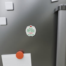 Load image into Gallery viewer, Green Made Santa’s All-Star List - Christmas Holiday Fridge Magnet