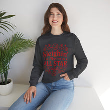 Load image into Gallery viewer, Sleighin' All Star Crewneck Sweatshirt