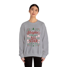 Load image into Gallery viewer, Sleighin' Like an All Star Sweatshirt