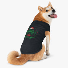 Load image into Gallery viewer, Pet Tank Top — "Made Santa's All-Star List" Christmas Dog Shirt