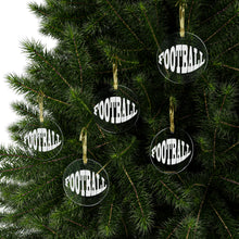 Load image into Gallery viewer, Football Shape Acrylic Ornaments