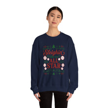 Load image into Gallery viewer, Sleighin' Like an All Star Sweatshirt
