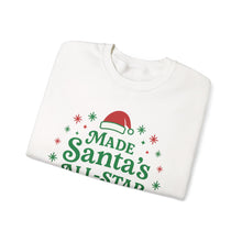 Load image into Gallery viewer, Santa's All-Star List Sweatshirt