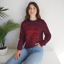 Load image into Gallery viewer, Sleighin' All Star Crewneck Sweatshirt
