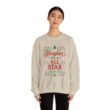 Load image into Gallery viewer, Sleighin' Like an All Star Sweatshirt