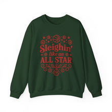 Load image into Gallery viewer, Sleighin' All Star Crewneck Sweatshirt