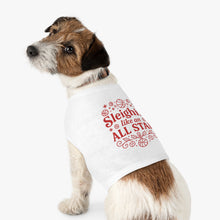 Load image into Gallery viewer, "Sleighin' Like an All Star" - Holiday Basketball Pet Shirt (M-XL)