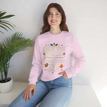 Load image into Gallery viewer, Festive Holiday Sweatshirt - "Deck the Halls and Trash Talk Y'all"
