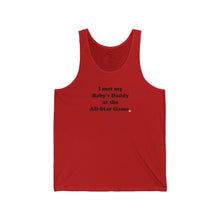 Load image into Gallery viewer, Baby Daddy Tank Top w/ Black Lettering