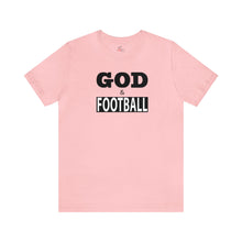 Load image into Gallery viewer, God & Football Black Box Short Sleeve T-shirt