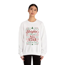 Load image into Gallery viewer, Sleighin' Like an All Star Sweatshirt