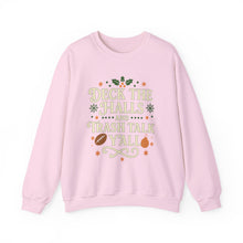 Load image into Gallery viewer, Festive Holiday Sweatshirt - "Deck the Halls and Trash Talk Y'all"