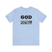 Load image into Gallery viewer, God & Football Black Box Short Sleeve T-shirt