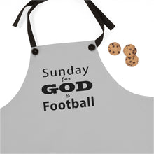 Load image into Gallery viewer, Sunday for God & Football Apron