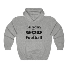 Load image into Gallery viewer, Sunday for God & Football Hoodie