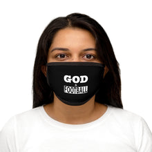 Load image into Gallery viewer, God & Football w/ White Lettering Mask