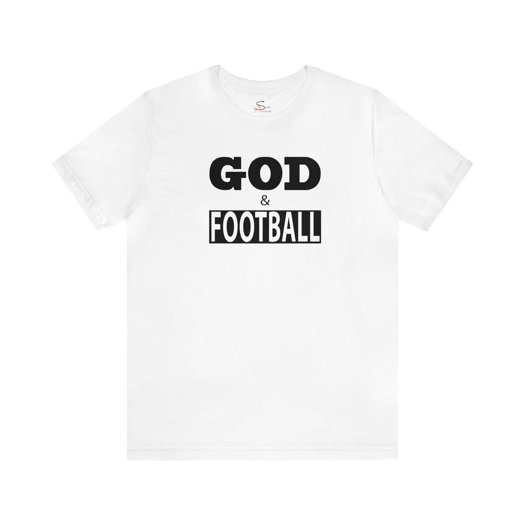 God & Football Black Box Short Sleeve T-shirt