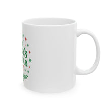 Load image into Gallery viewer, &quot;Made Santa’s All-Star List&quot; Christmas Mug — Funny Holiday Coffee Cup (11oz/15oz)
