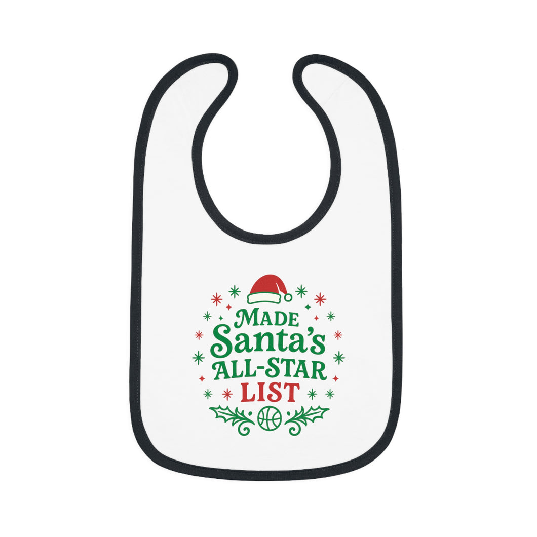 Christmas Baby Bib — 