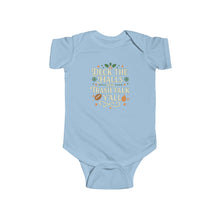 Load image into Gallery viewer, &quot;Deck the Halls and Trash Talk Y&#39;all&quot; Christmas Baby Onesie
