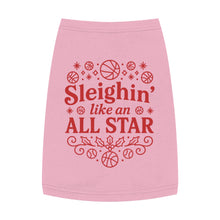 Load image into Gallery viewer, &quot;Sleighin&#39; Like an All Star&quot; - Holiday Basketball Pet Shirt (M-XL)
