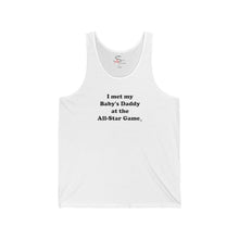 Load image into Gallery viewer, Baby Daddy Tank Top w/ Black Lettering

