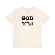 Load image into Gallery viewer, God &amp; Football Short Sleeve T-shirt
