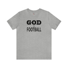 Load image into Gallery viewer, God &amp; Football Short Sleeve T-shirt
