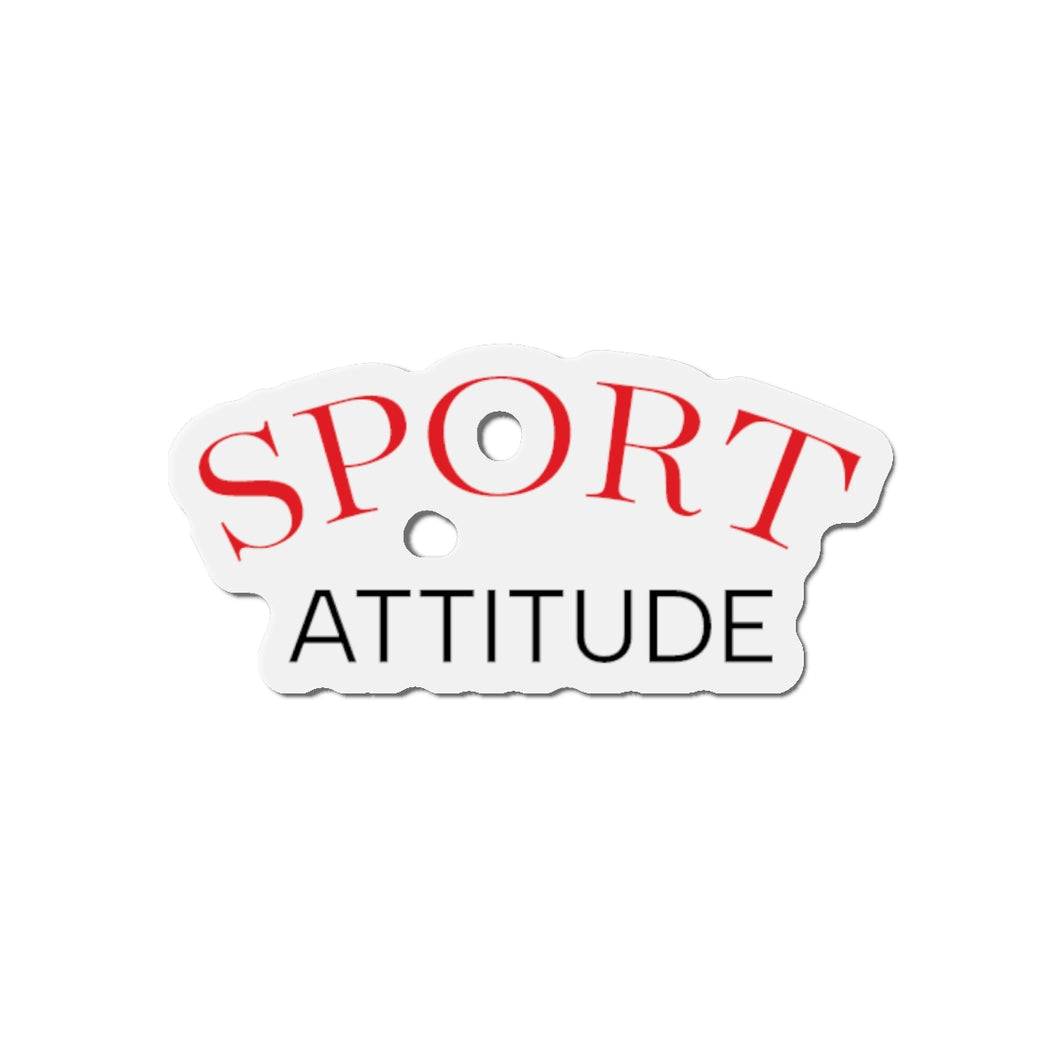 Sport Attitude Die-Cut Magnet