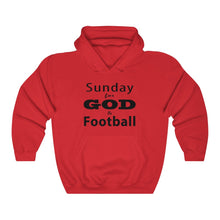 Load image into Gallery viewer, Sunday for God &amp; Football Hoodie
