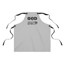 Load image into Gallery viewer, God &amp; Football Black Box Apron
