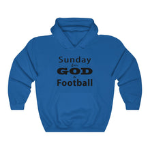 Load image into Gallery viewer, Sunday for God &amp; Football Hoodie
