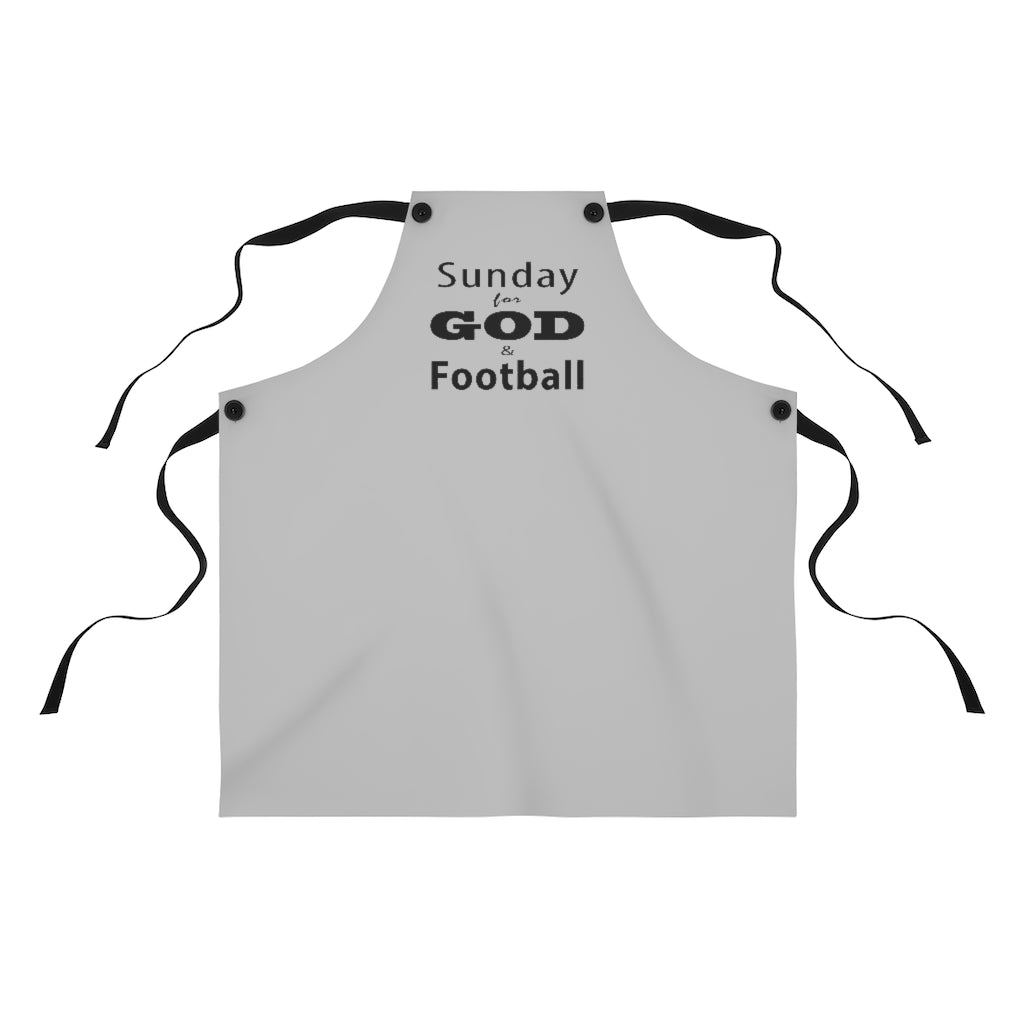 Sunday for God & Football Apron