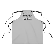 Load image into Gallery viewer, Sunday is for God &amp; Football Apron
