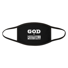 Load image into Gallery viewer, God &amp; Football w/ White Lettering Mask
